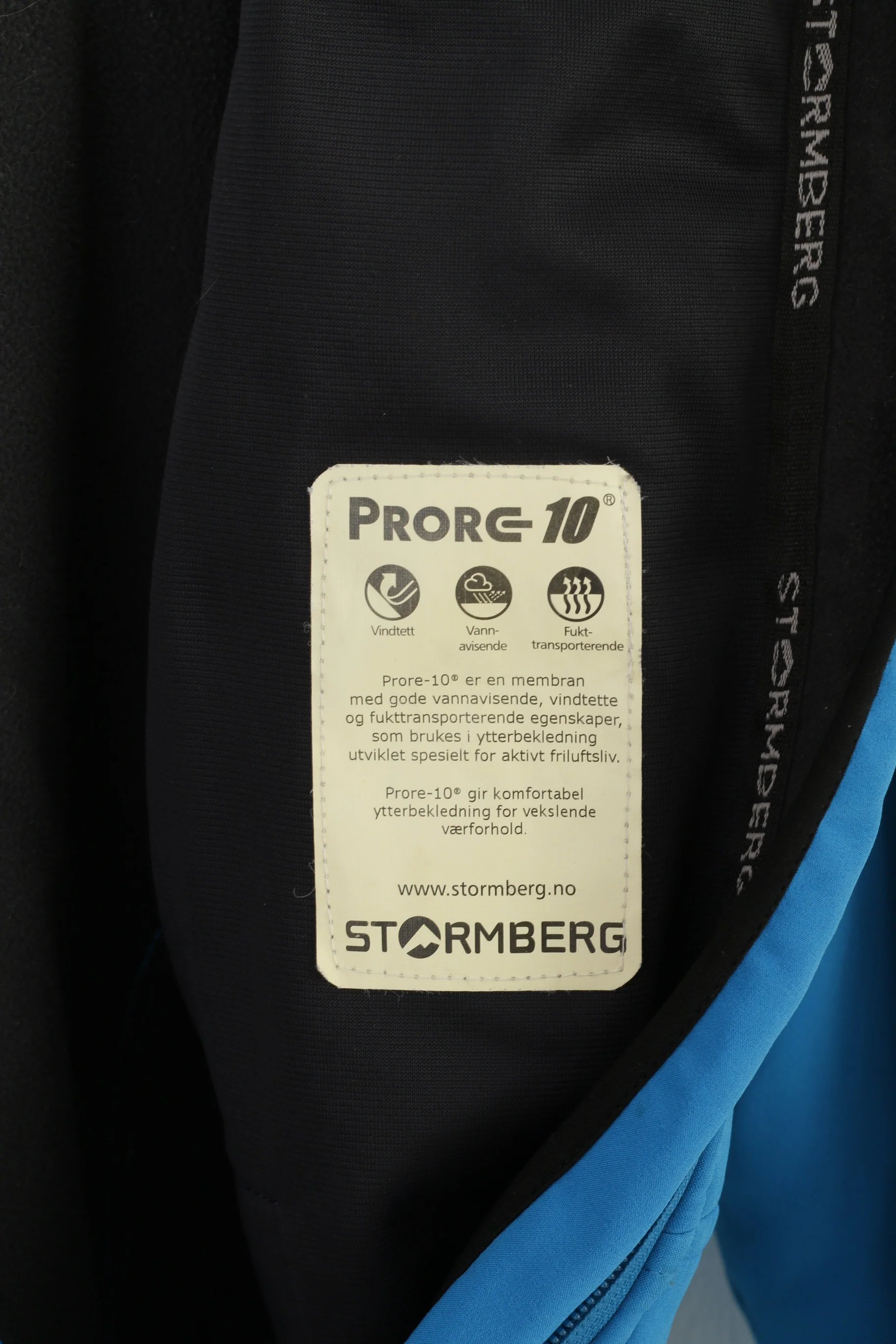 Stormberg Women S Jacket Blue Softshell Full Zipper Hooded Outdoor Prore 10 Top - Image 4
