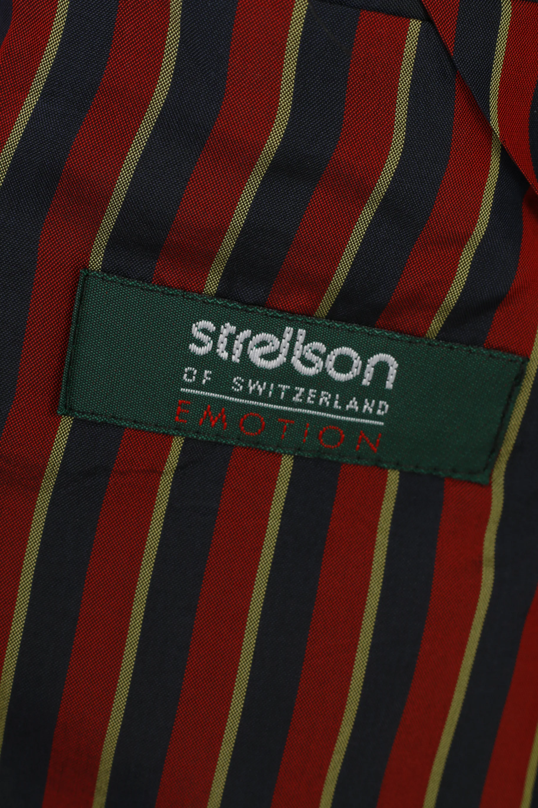 Strellson Men 38 48 Blazer Burgundy Wool Elegant Classic Single Breasted Switzerland Jacket - Image 5