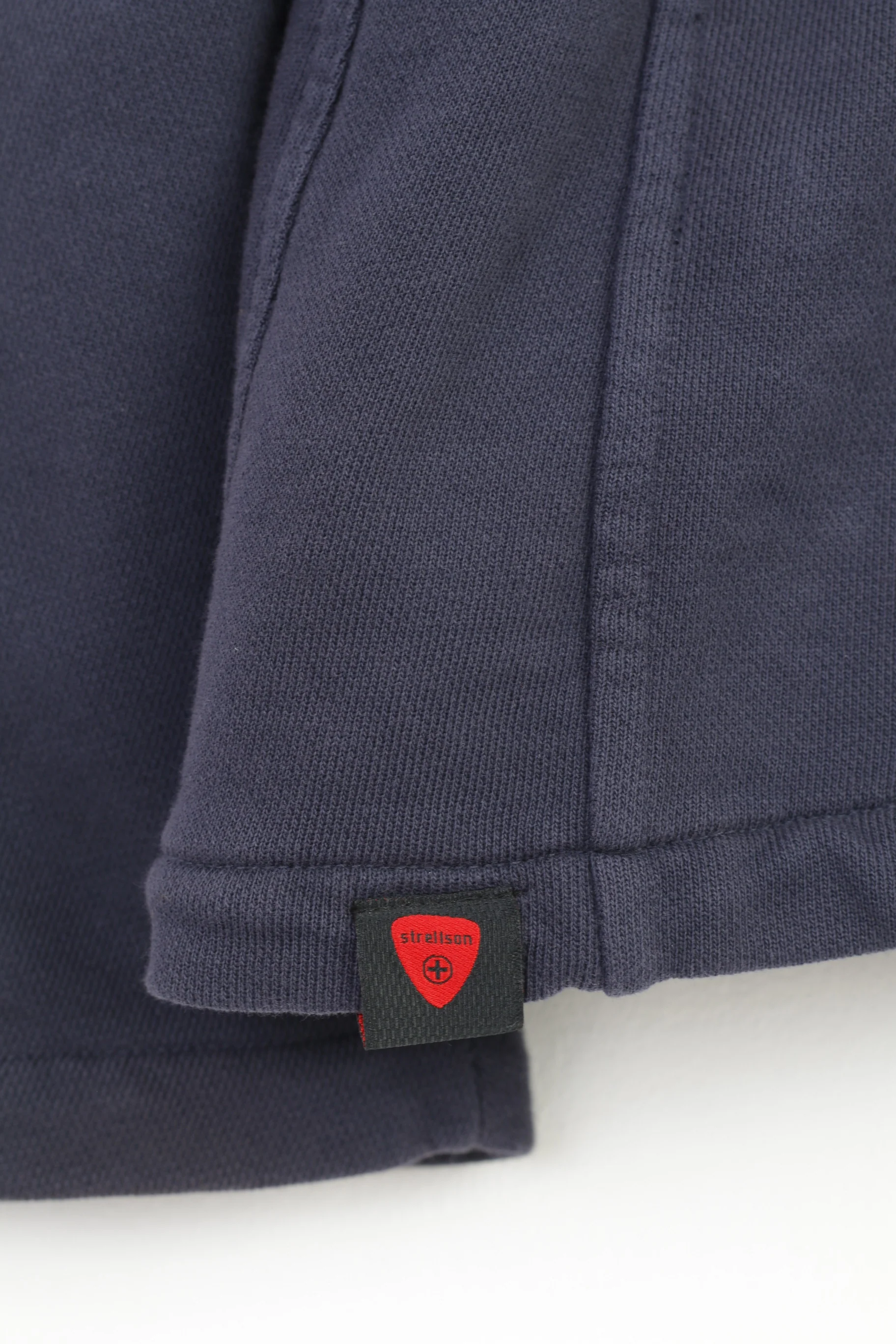 Strellson Men M Blazer Cotton Navy Blue Buttons Long Sleeve Top - Image 7