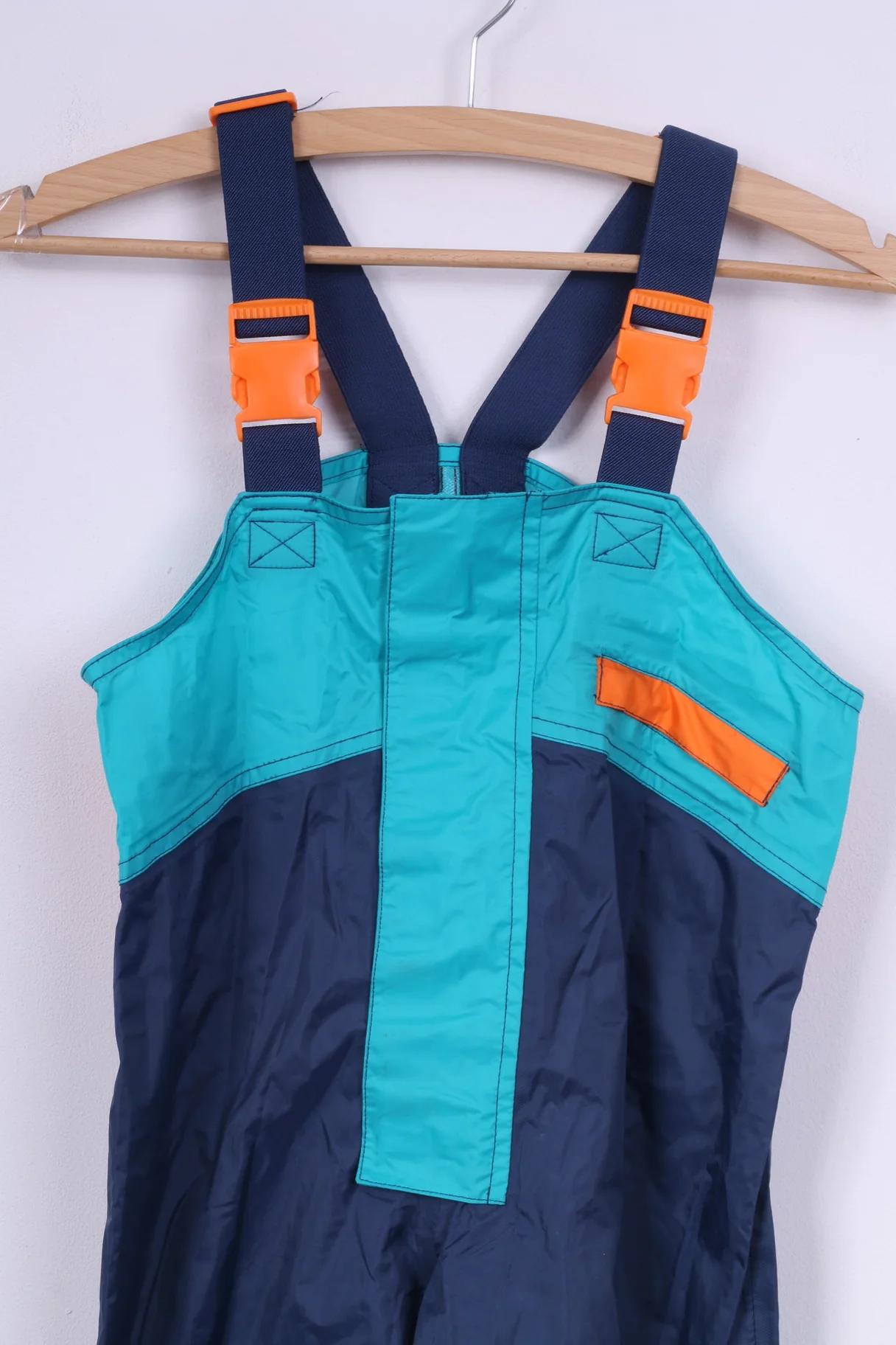 Supermax Boys 116 Trousers Bibs Nylnn Waterproof Navy - Image 2