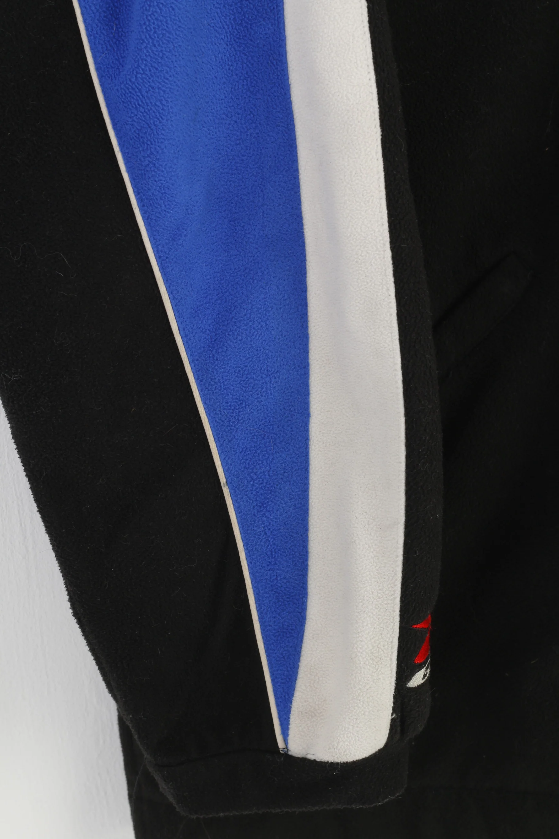 Suzuki Men XL Fleece Jacket Blue Vintage Race Full Zipper Team Cars Automotive Vintage Top - Image 4