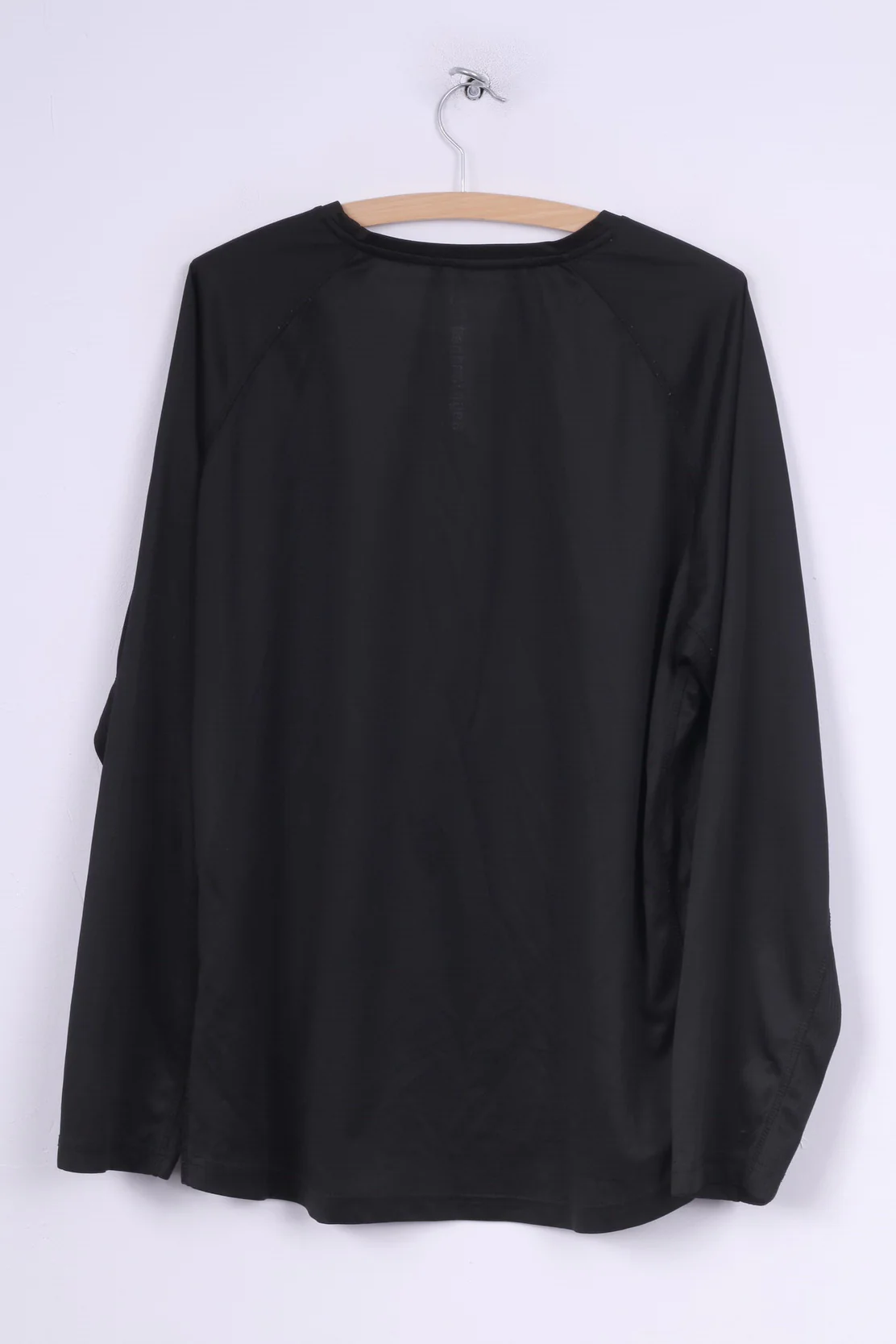 Technolayer Mens 2XL Shirt Long Sleeve Crew Neck Black Sportswear - Image 5