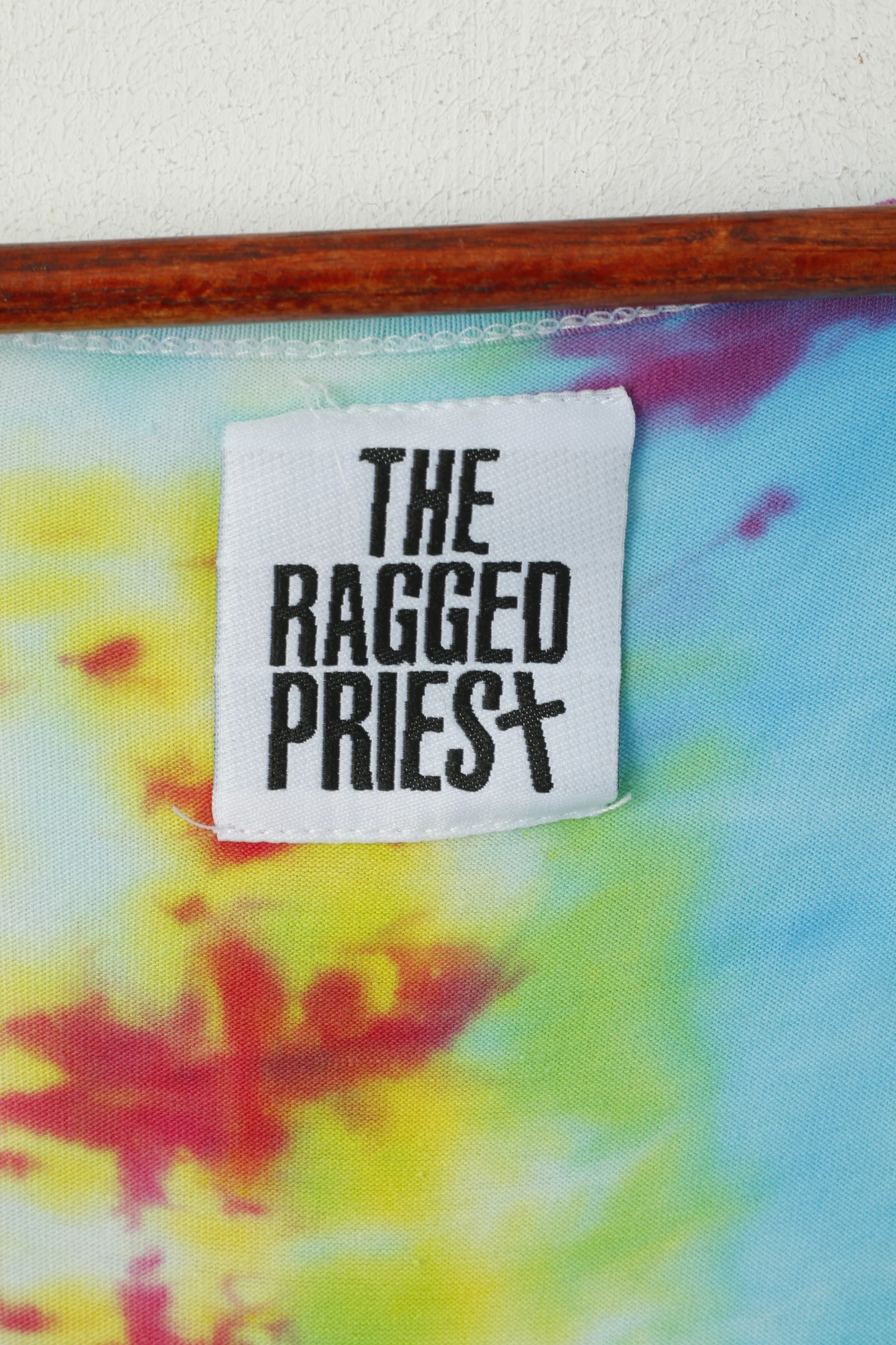 The Ragged Priest Women S Mini Dress Cotton Tie Dye Long Sleeve Soft - Image 5