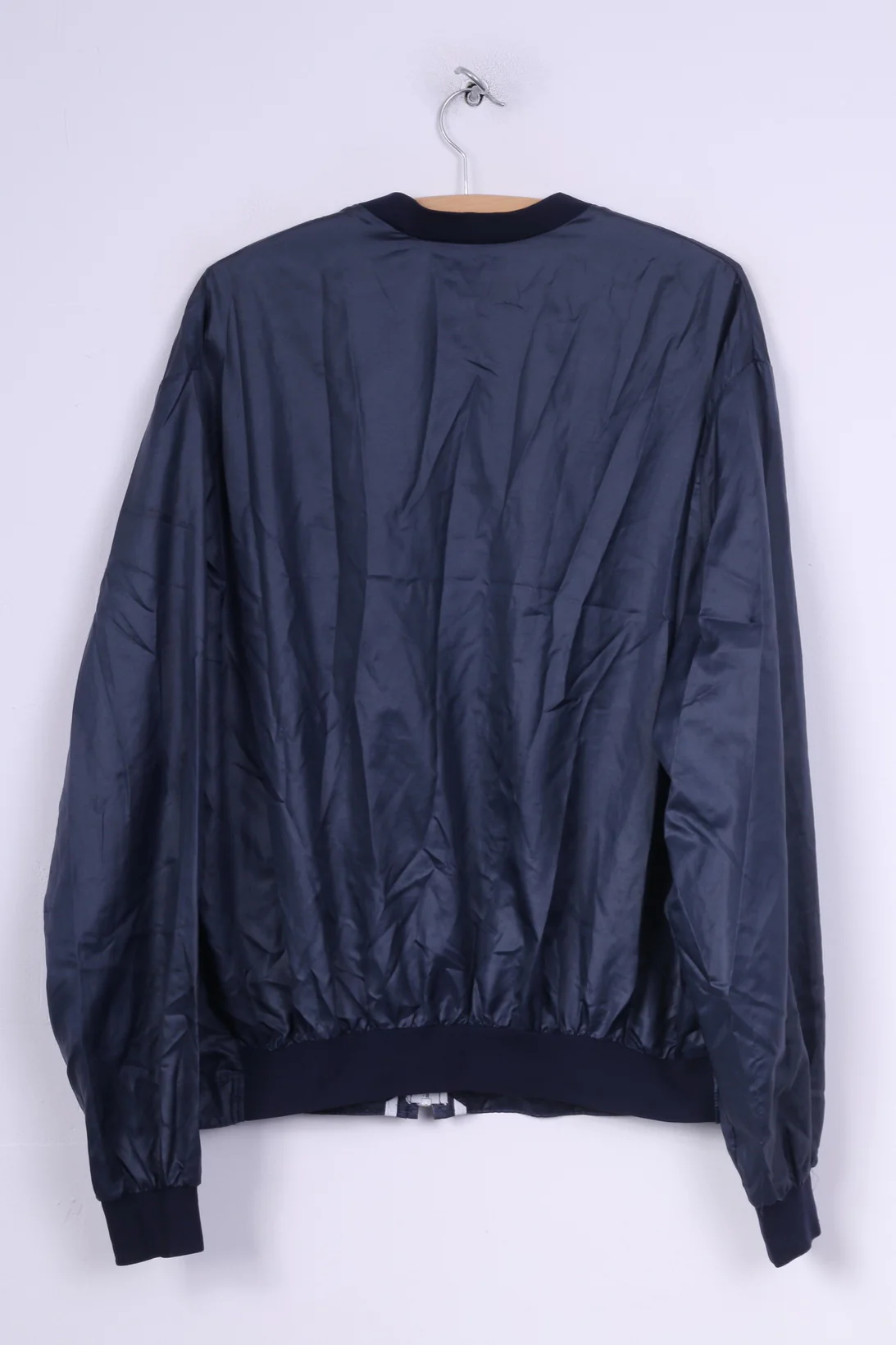 TilT Mens 6x7 L Lightweight Jacket Full Zipper Navy Baseball Collar Peconic Queen Jeresy Sportswear Vintage - Image 5