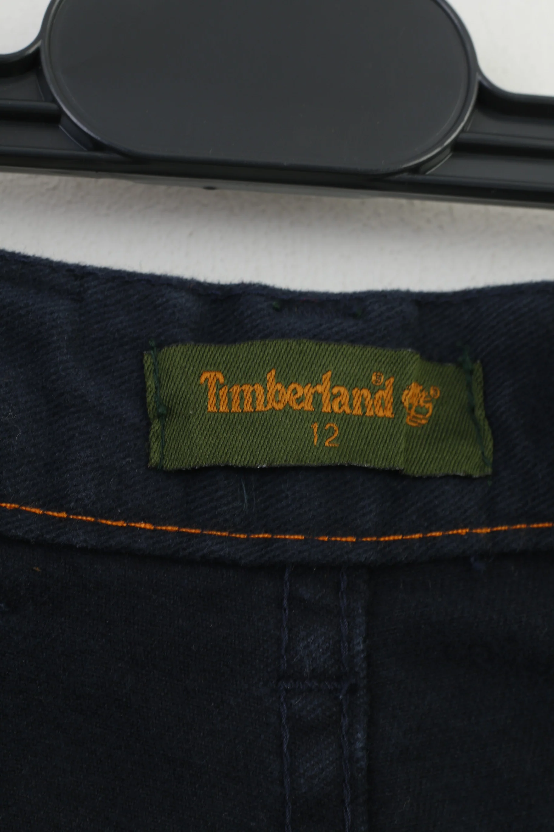 Timberland Boys 12 Age Trousers Navy Cotton Vintage Jeans Pants - Image 5