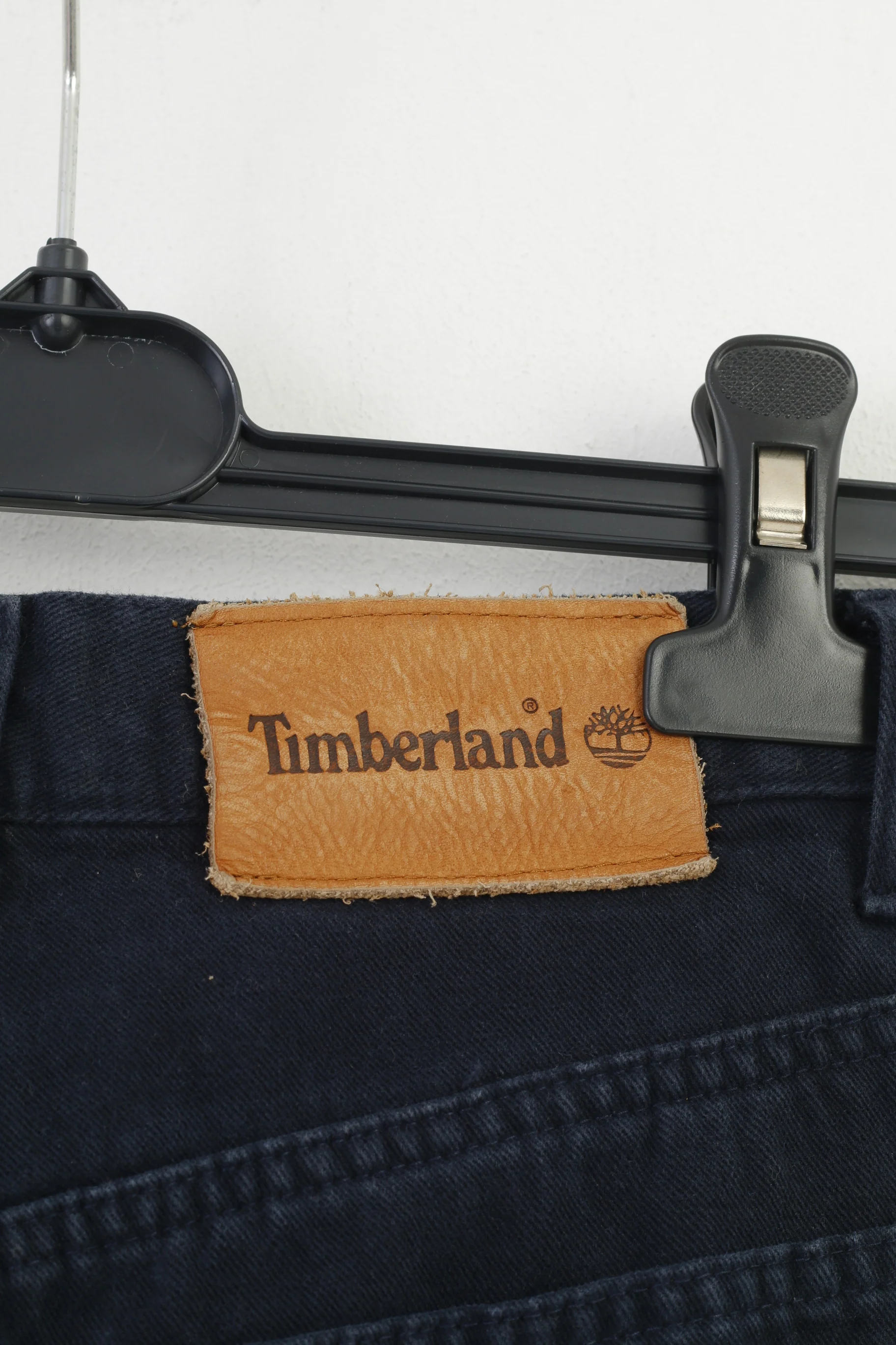 Timberland Boys 12 Age Trousers Navy Cotton Vintage Jeans Pants - Image 7