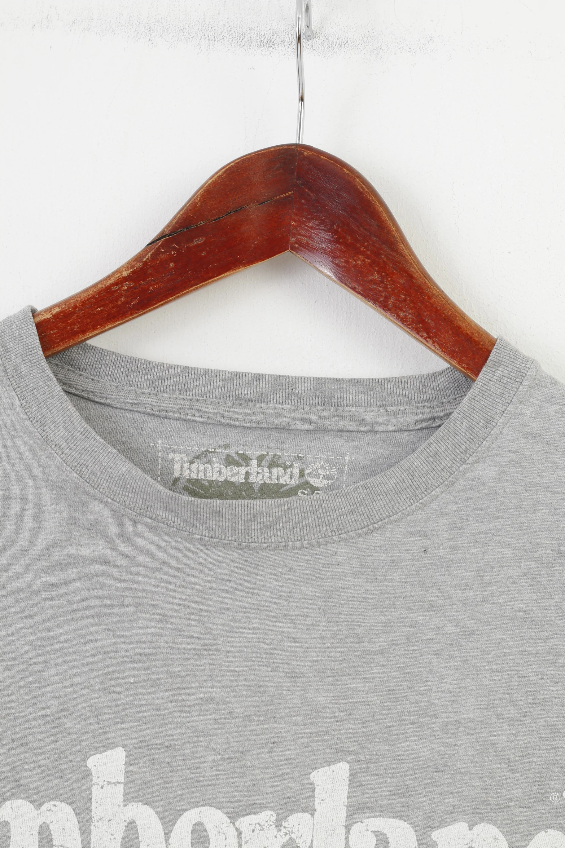 Timberland Boys 14 Age T-shirt Grey Short Sleeve Sport Top - Image 2