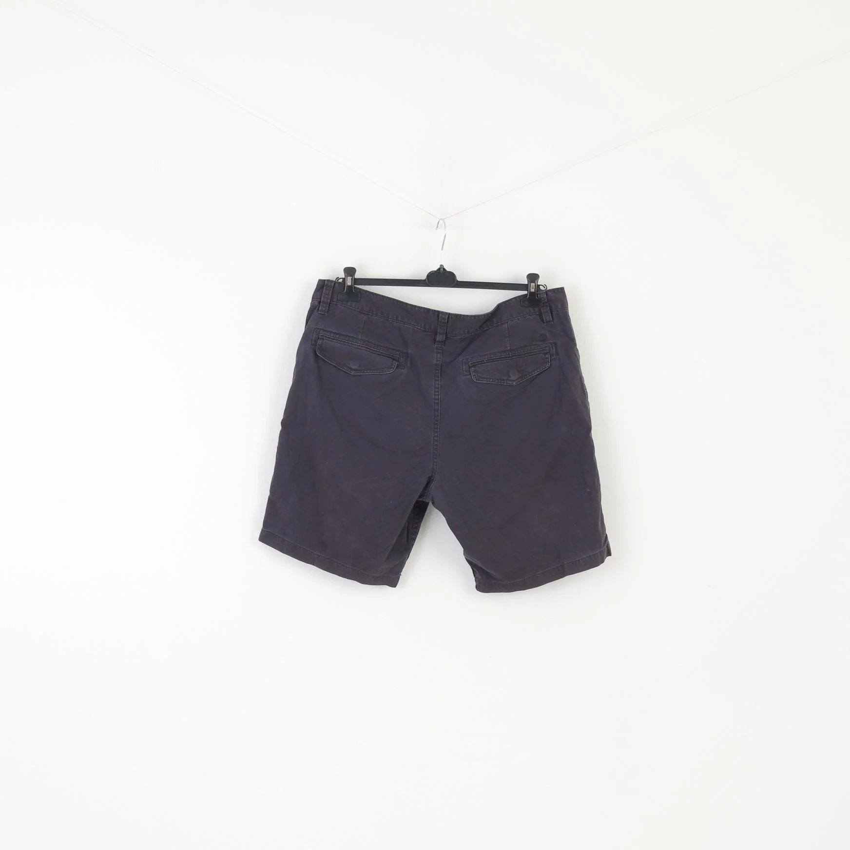 Timberland Men 40 56 Shorts Navy Cotton Outdoor Hiking Classic Bermuda - Image 4