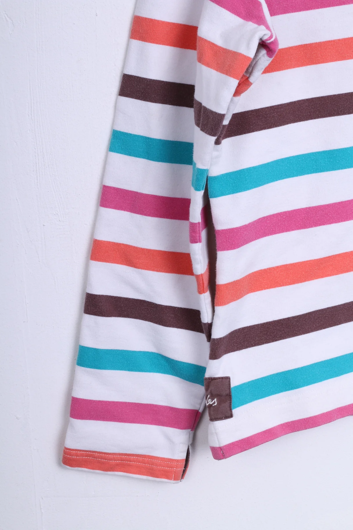Tom Joule Womens M Jumper Sweatshirt Striped Multi Cotton - Image 2