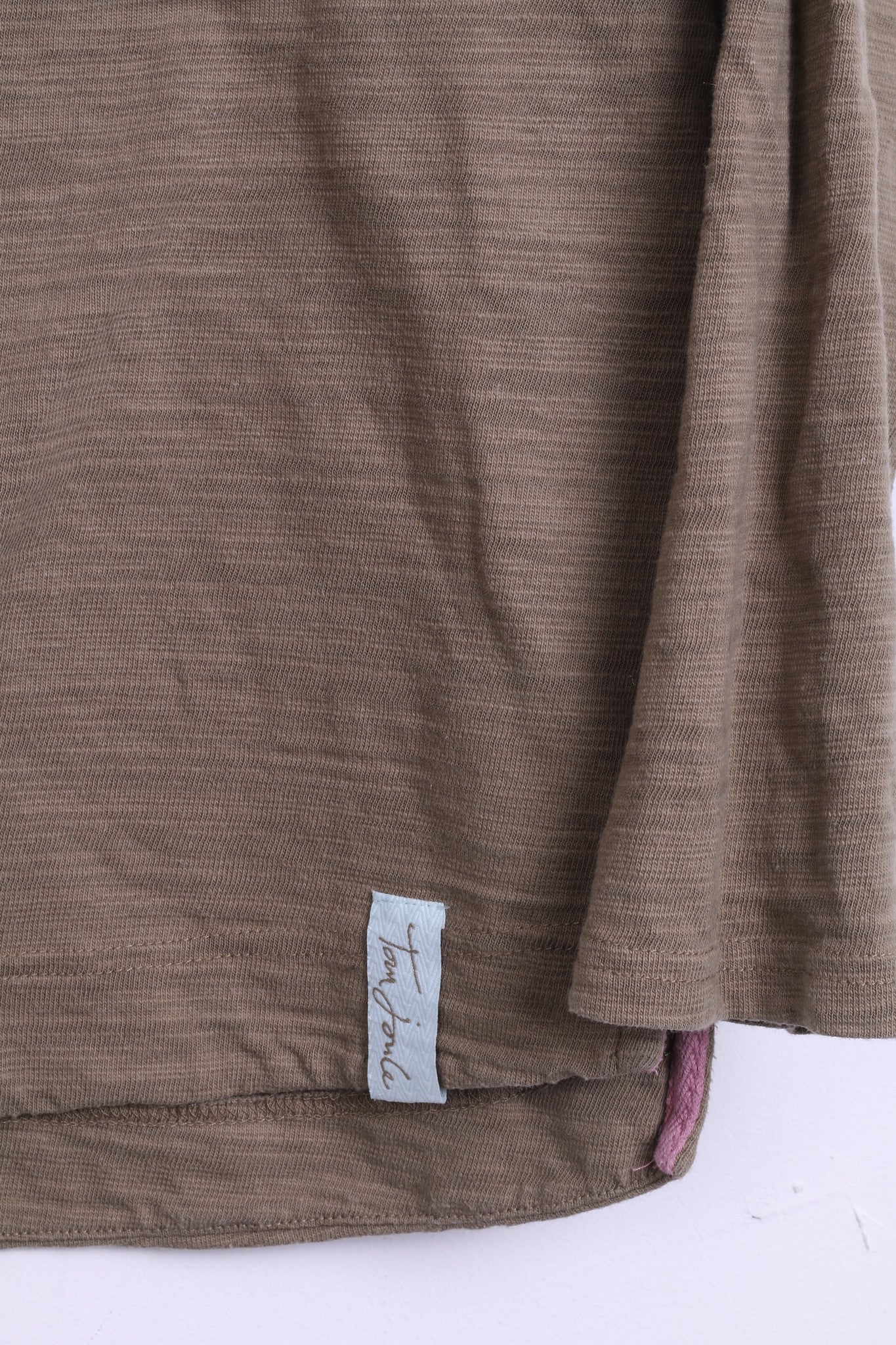 Tom Joule Womens XS 8 Jumper Antler Cotton Zip Neck - Image 2