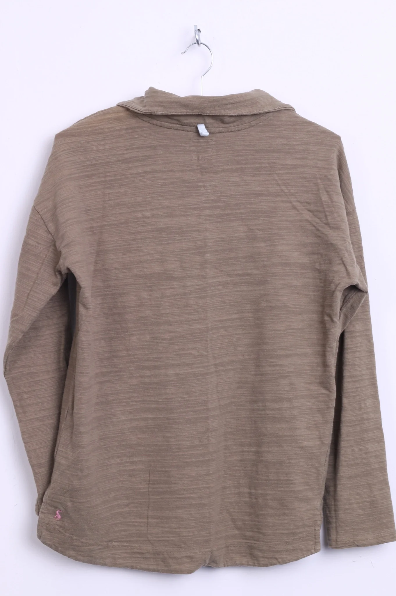 Tom Joule Womens XS 8 Jumper Antler Cotton Zip Neck - Image 6