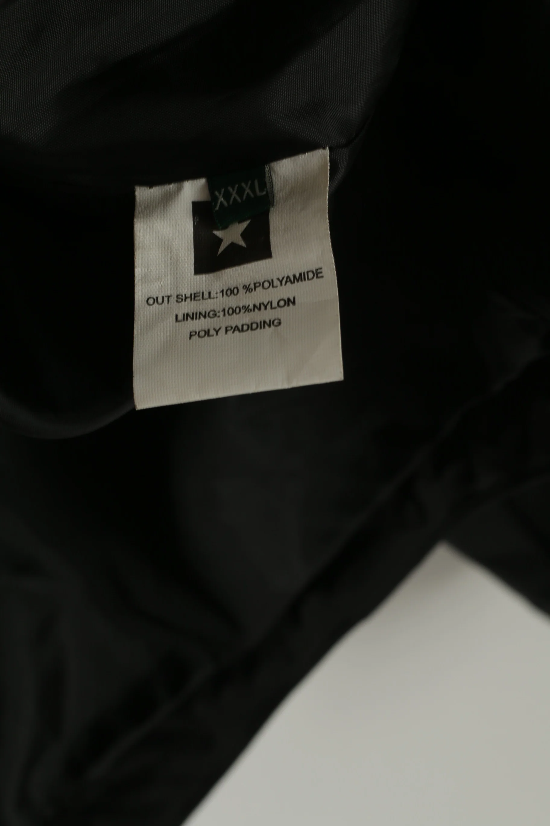 Chevro Sports Men 3XL (XL) Jacket Black Sportswear Lightweight Reflective Zip Up Top - Image 5