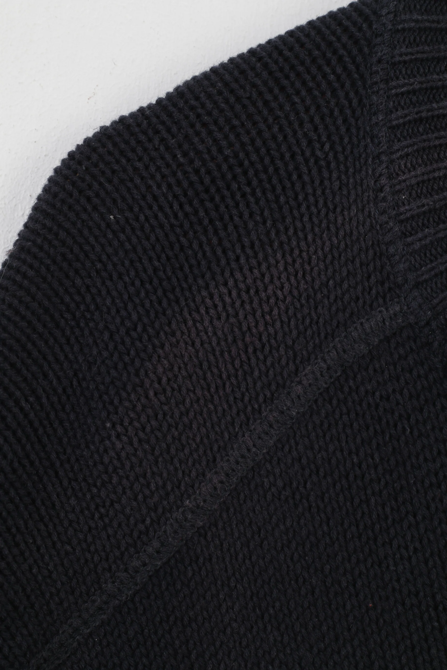 Tommy Hilfiger Men S Jumper Navy Cotton Logo Crew Neck Long Sleeve Winter Sweater - Image 6
