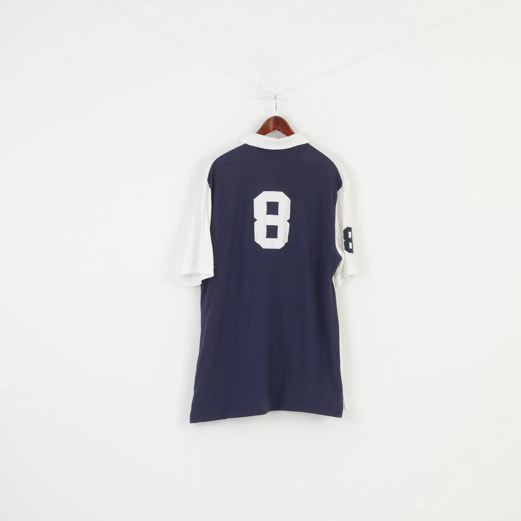 Tommy Hilfiger Men XXL Polo Shirt White Cotton Custom Fit Collar Short Sleeve Top - Image 6