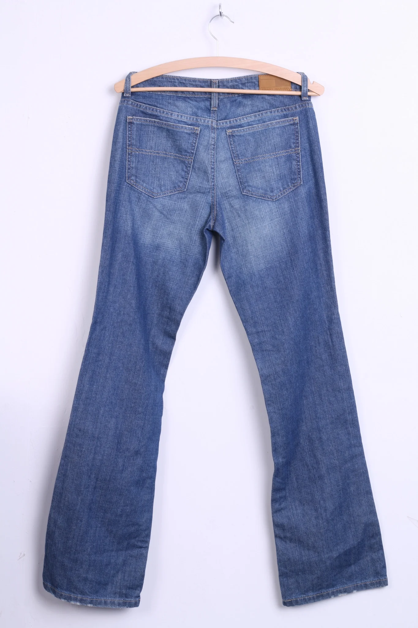 Tommy Hilfiger Womens Trousers 2R Jeans Low Rise Boot Cotton - Image 6