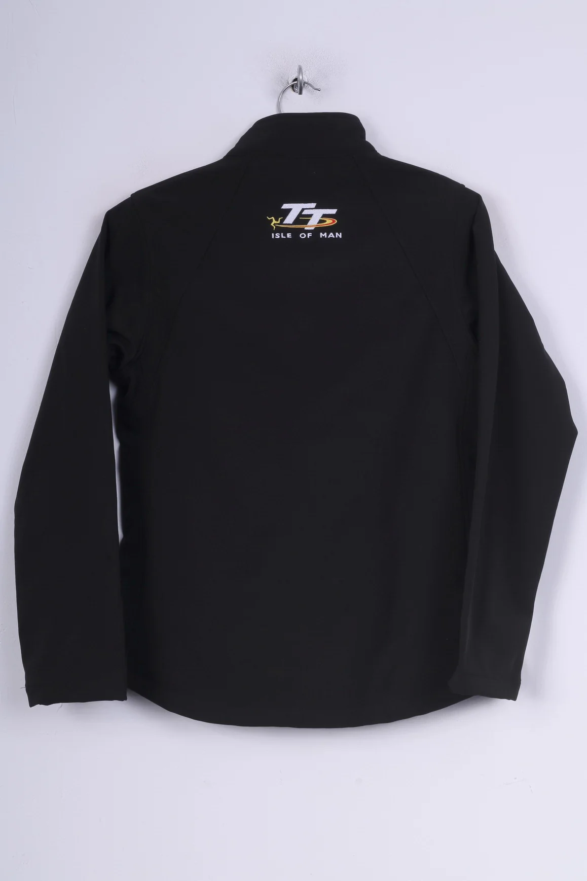 TT Isle Of Man Womens S Jacket Lightweight Motorsport Merchandise Lts Full Zipper Black Sportswear - Image 6