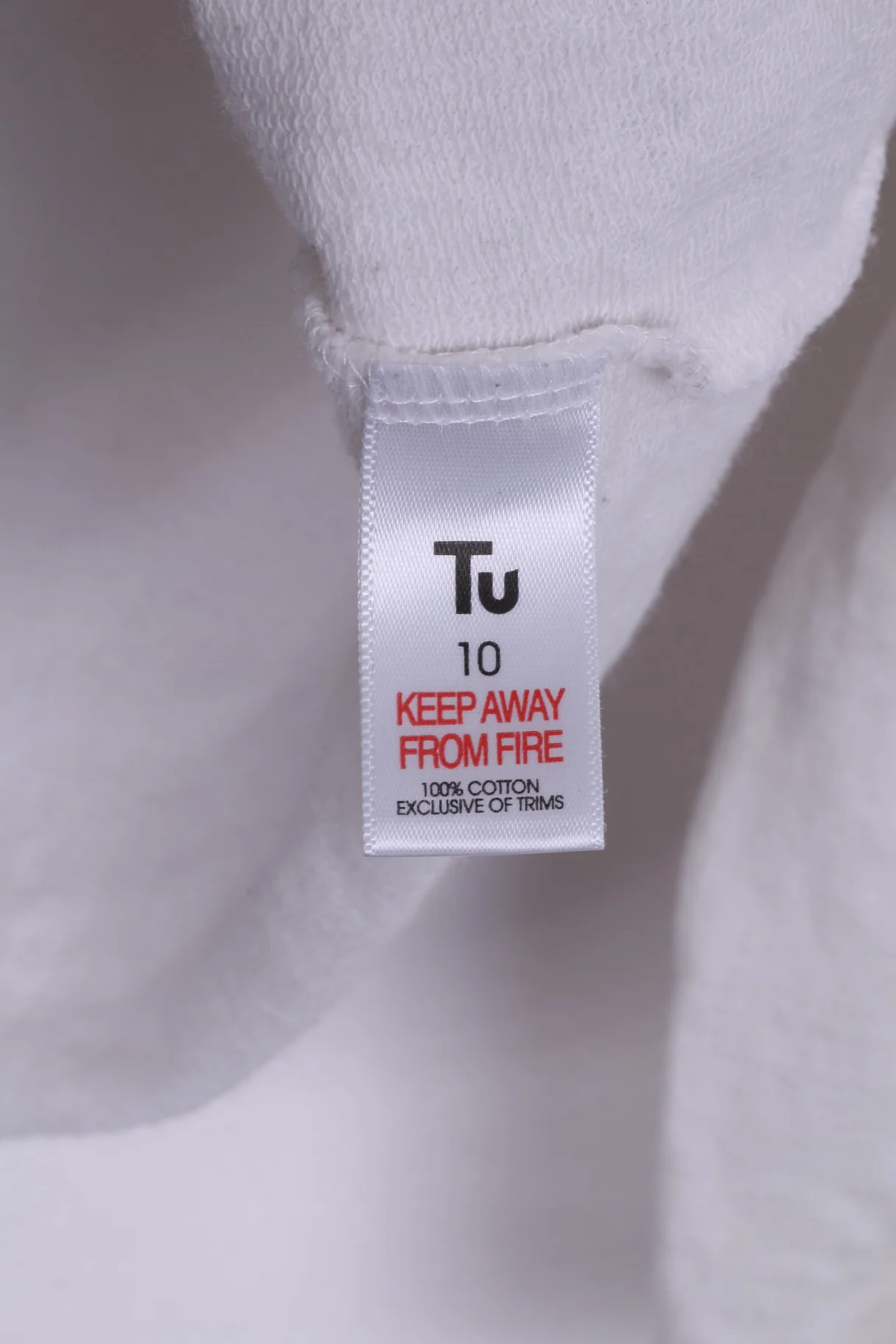 Tu Disney Womens 10 M Shirt Long Sleeve White Sleepwear Keep Me Warm Mickey Mouse - Image 5
