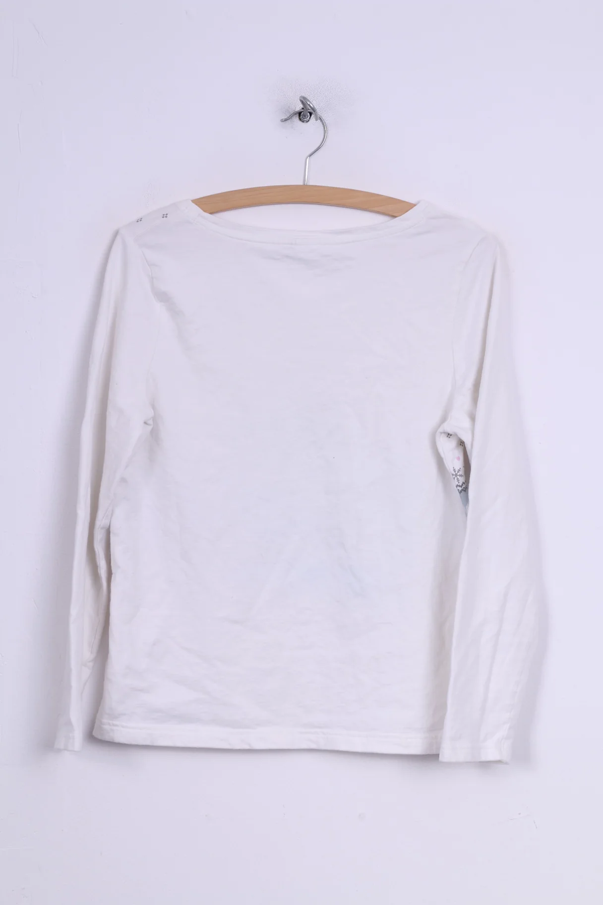 Tu Disney Womens 10 M Shirt Long Sleeve White Sleepwear Keep Me Warm Mickey Mouse - Image 6