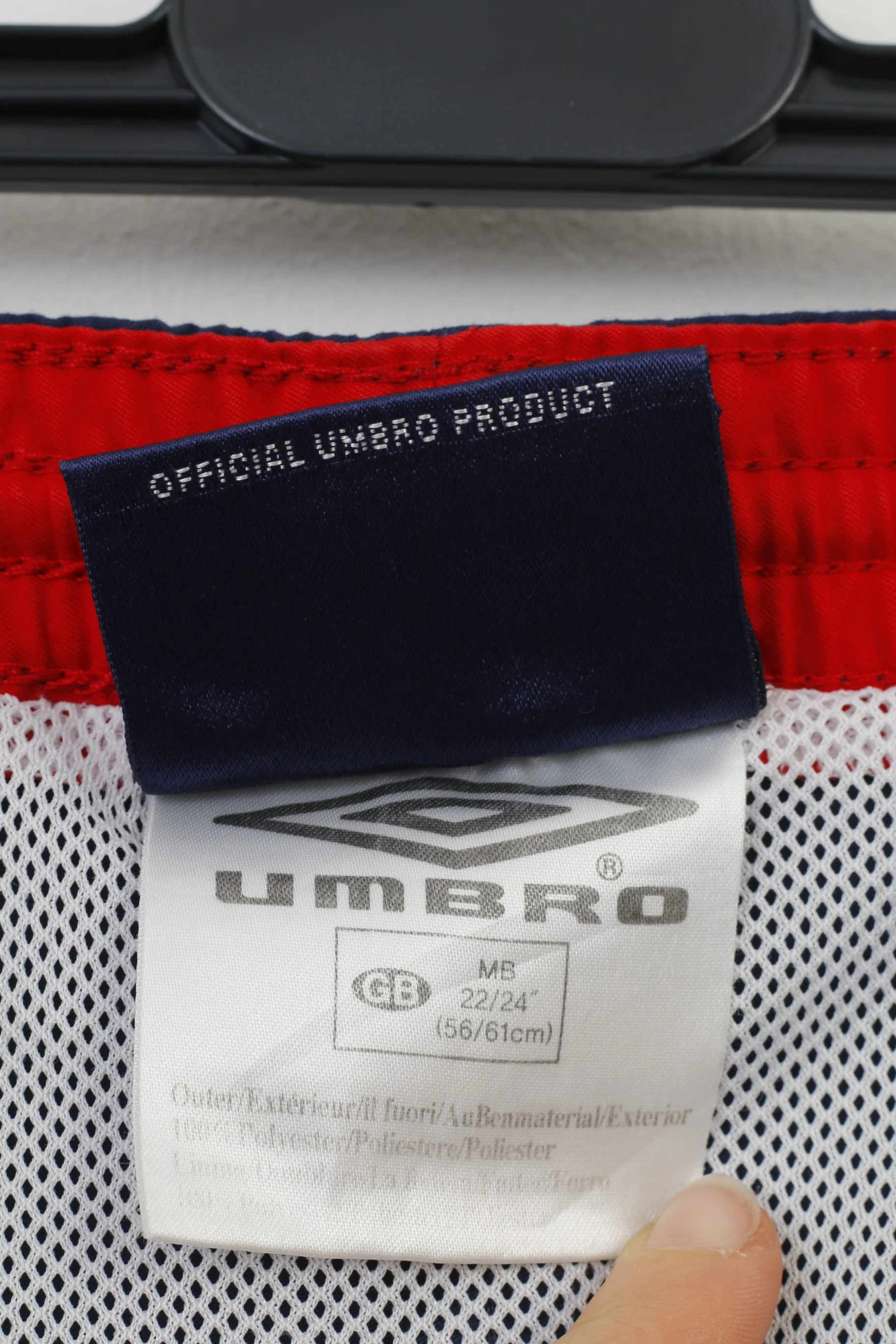 Umbro Boys 22/24 Shorts Navy Blue Sport Summer Pockets Gym Training  Sportwear Top - Image 4