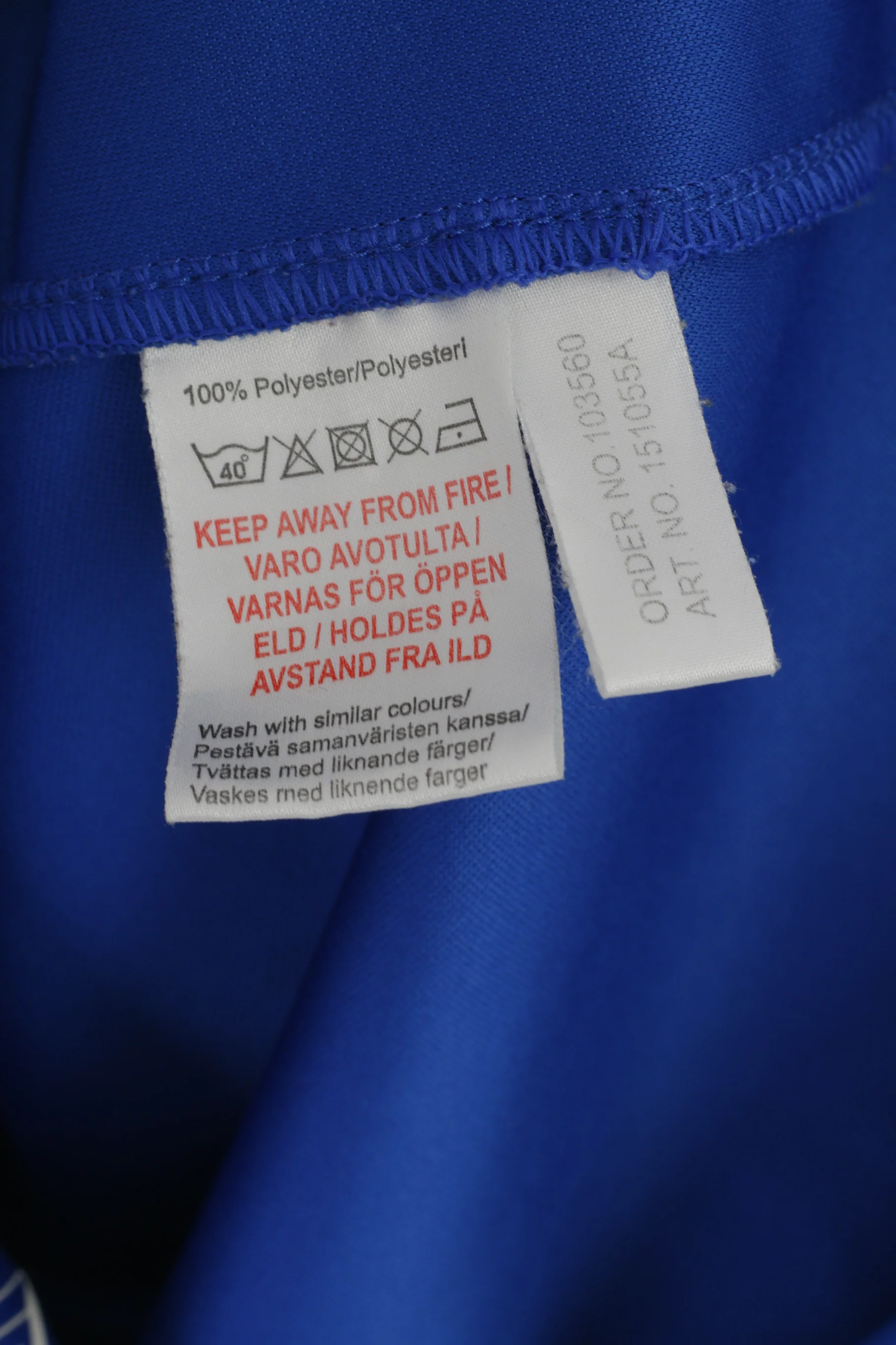 Umbro Men XL Shirt Blue Performance Teamwear UX-1 Vapa Tech Zip Neck Top - Image 5