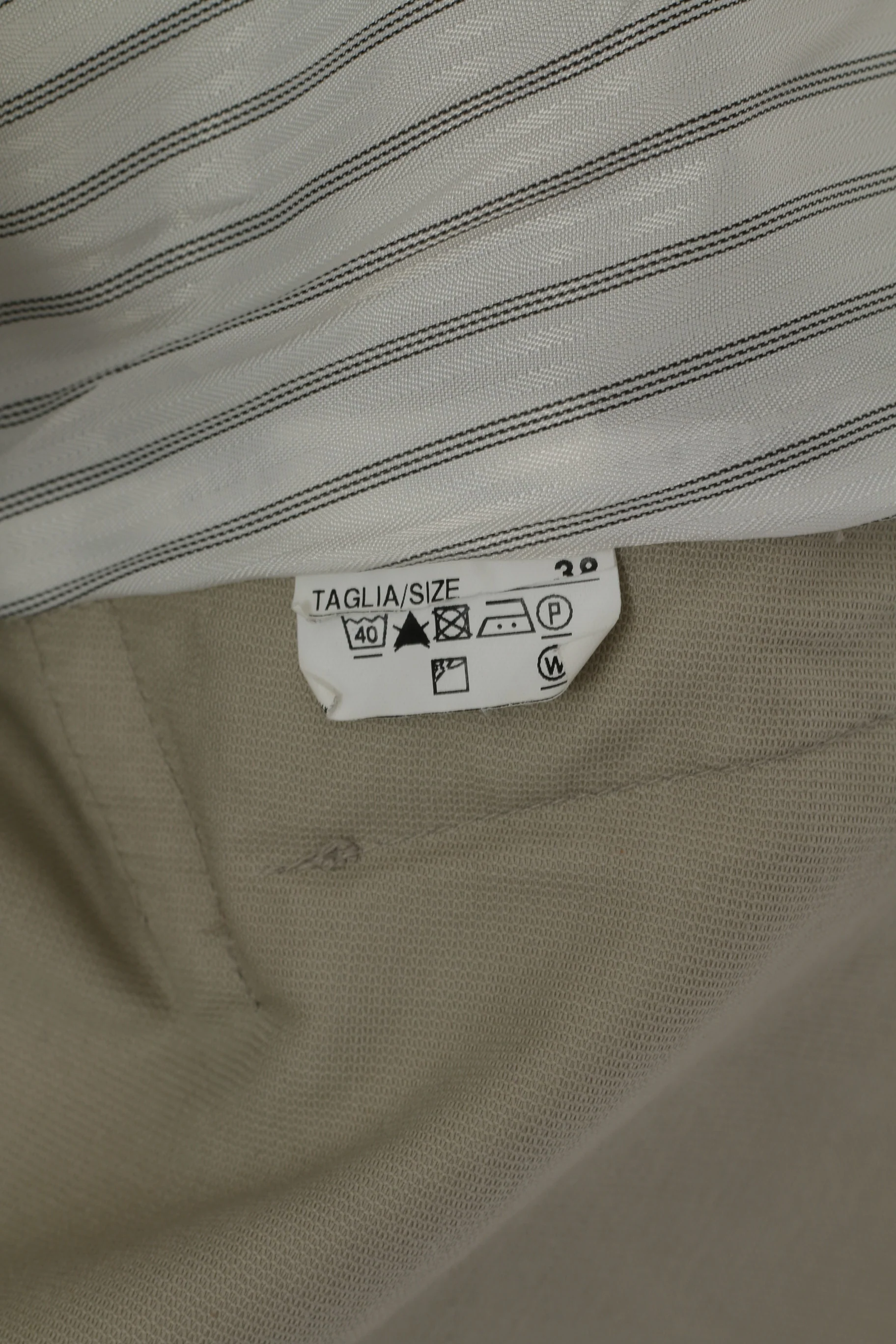 United Colors Of Benetton Women 38 XS Jacket Beige Double Breasted Classic Top - Image 6
