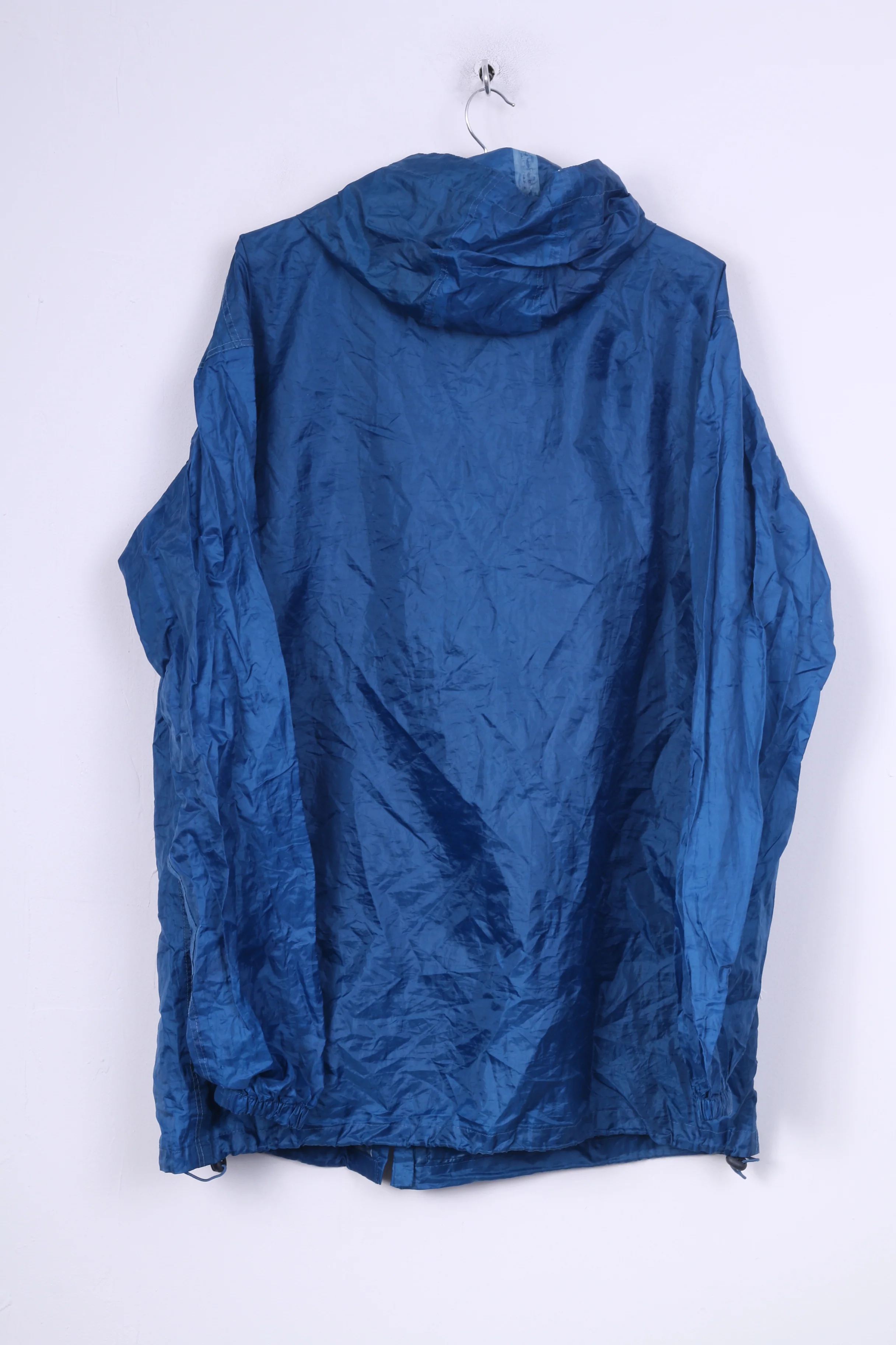 Urban Espace Unisex XL Rain Jacket Waterproof Blue Full Zipper - Image 5