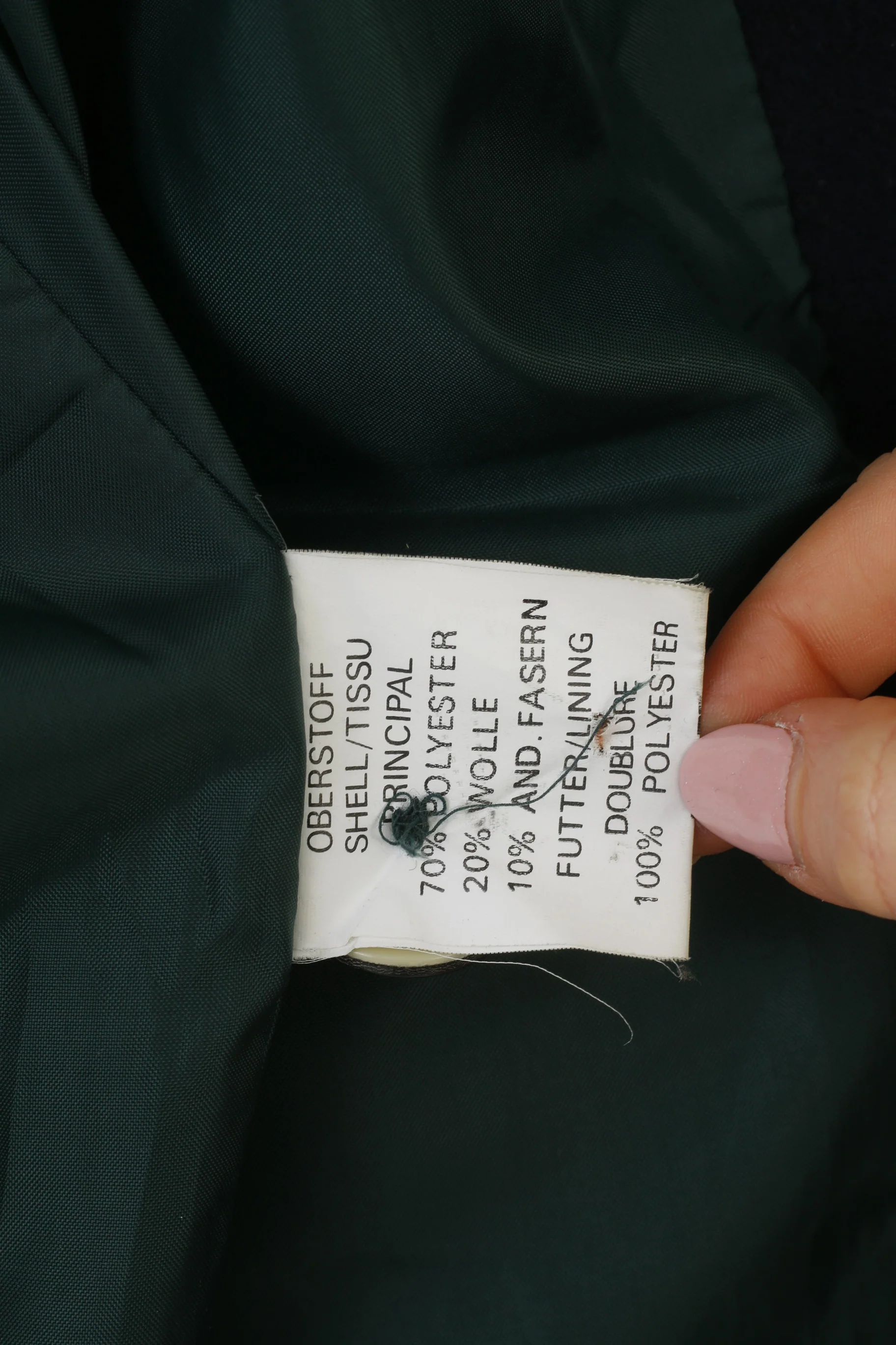 Vintage Woman L Jacket Green Bottoms Collar Embroidery Tyrol Trachten Top - Image 6
