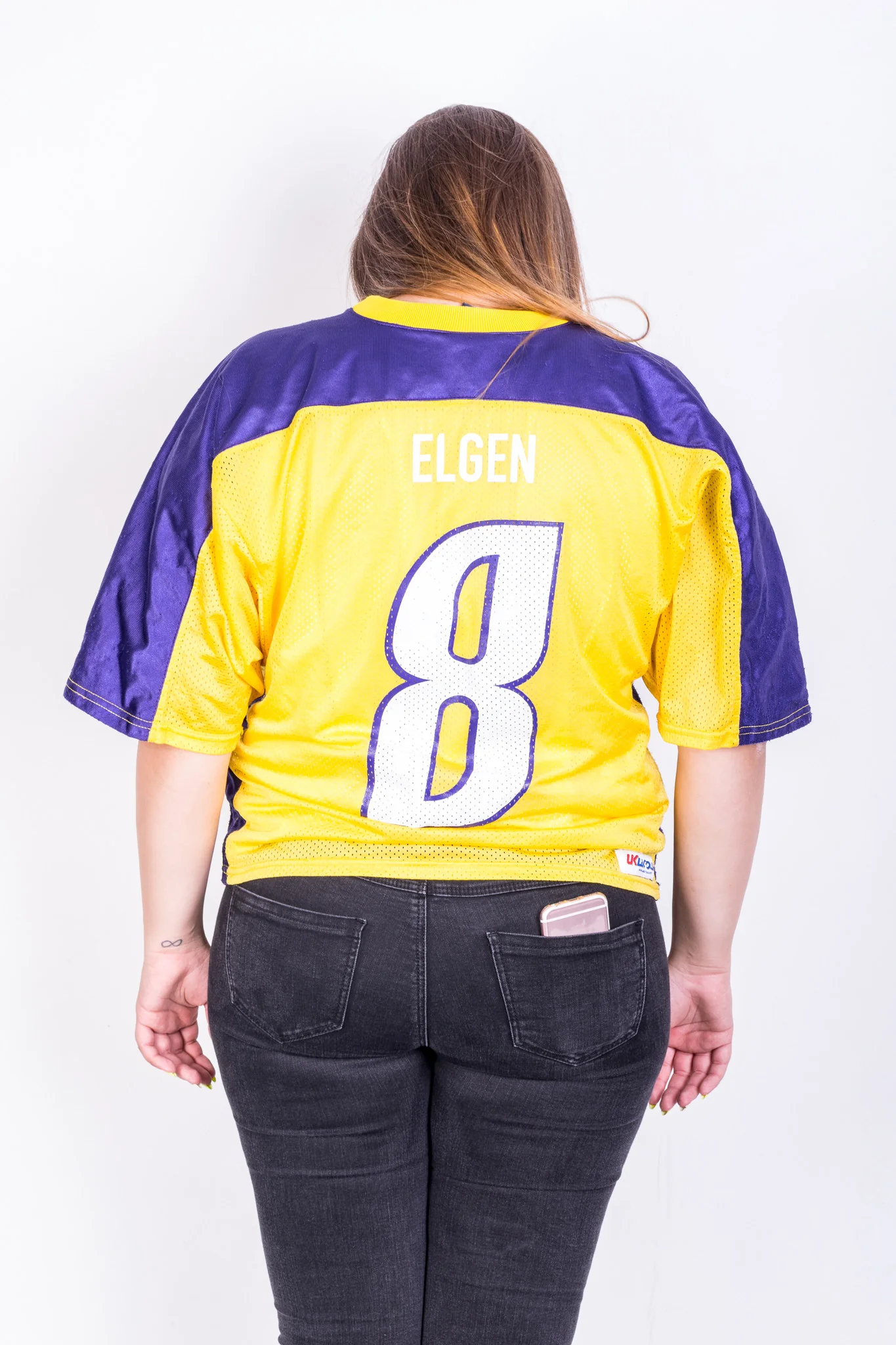 Warrior Womens L Sport Shirt Elgen 8 Hia Lax Yellow Short Sleeve - Image 5