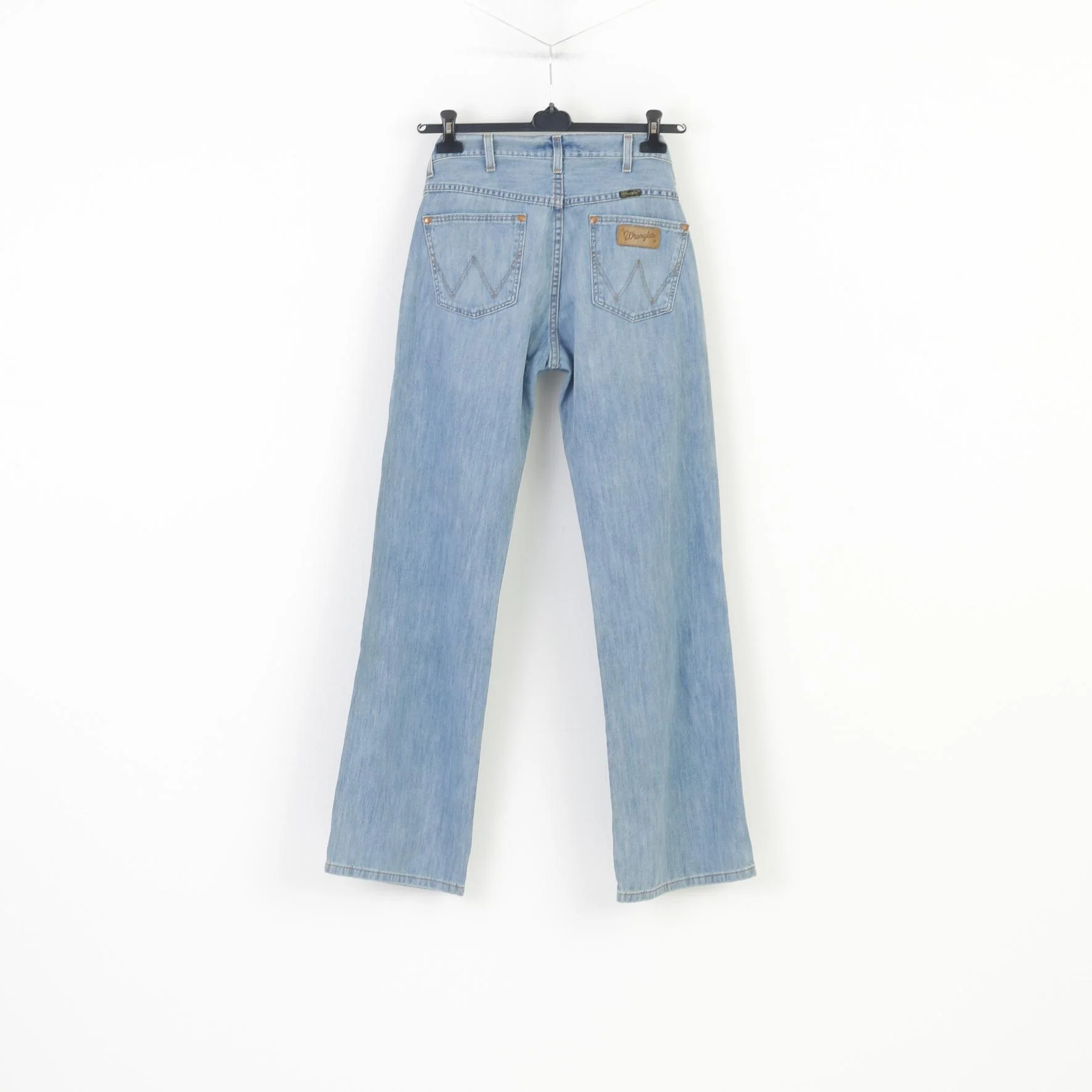 Wrangler Men 31 Trousers Denim Blue Jeans Cotton Vintage Pants - Image 7