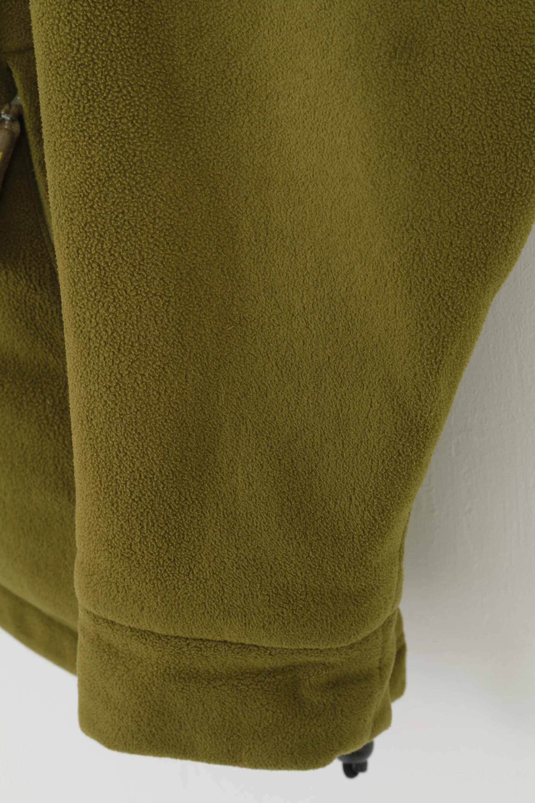Wychwood Men XXL Fleece Green Full Zipper Polyester Vintage Jacket Top - Image 3