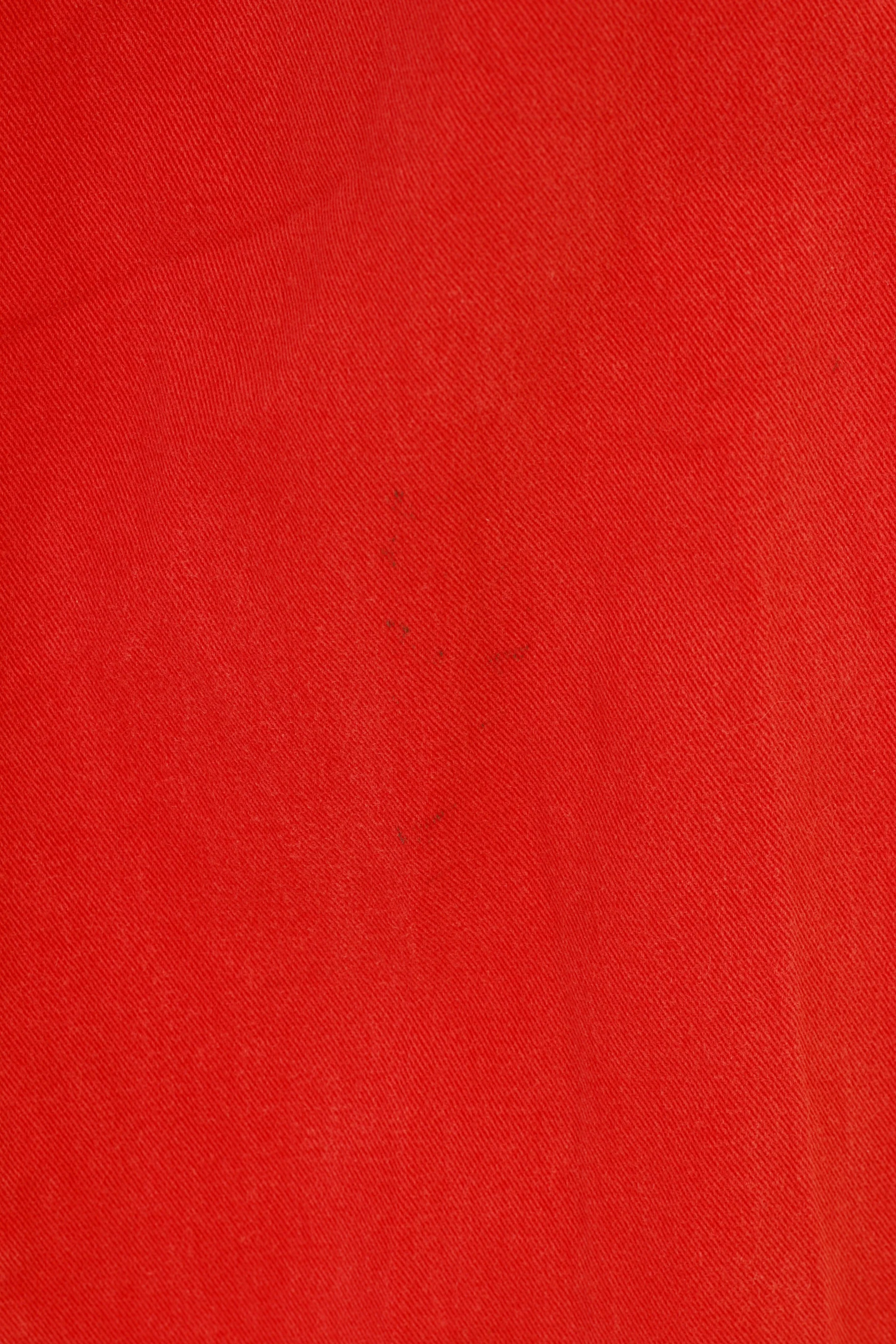 Yarell Women 12 40 Trousers Red Cotton Vintage Jeans Pants - Image 4